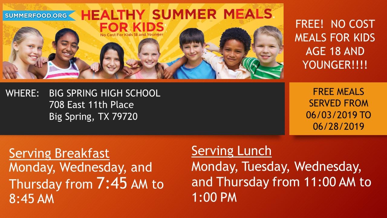 Free Meals for Kids