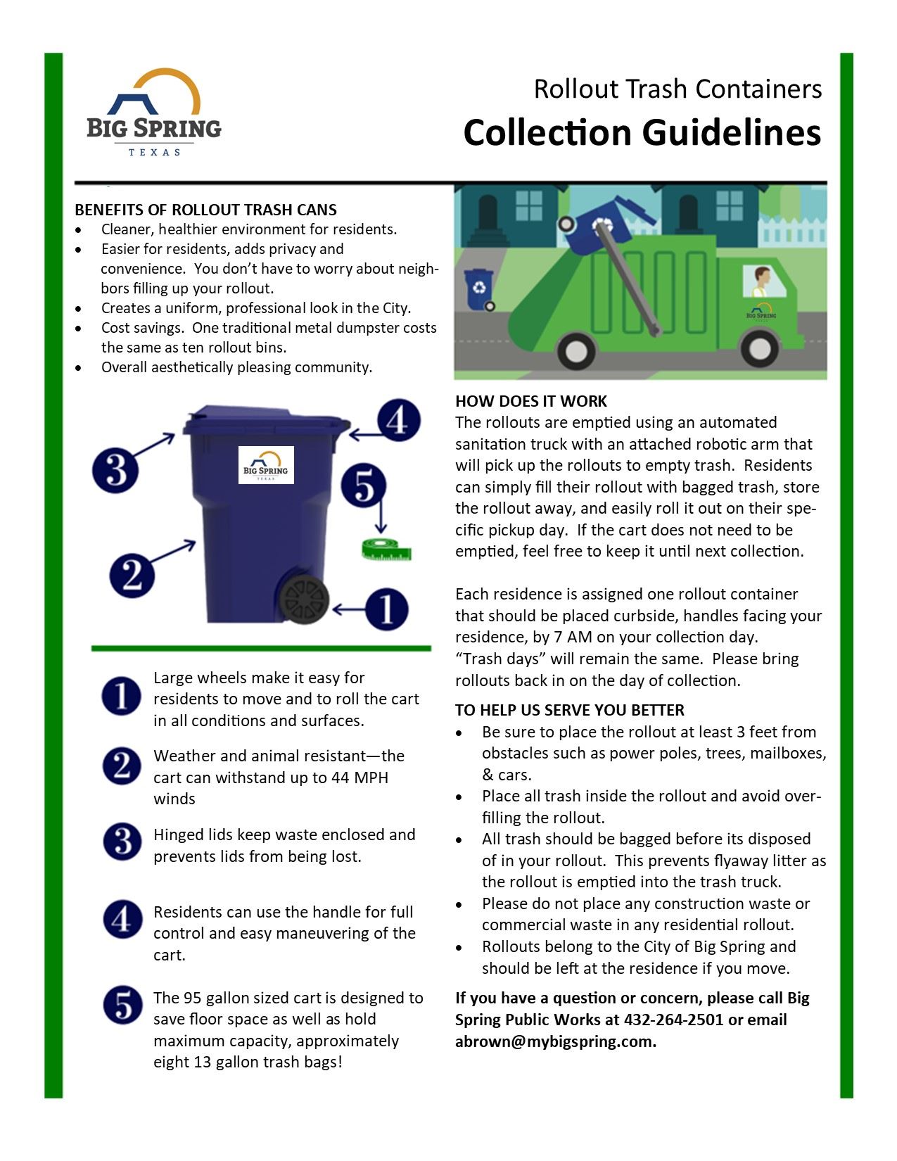 Sanitation Rollout Flyer 2021
